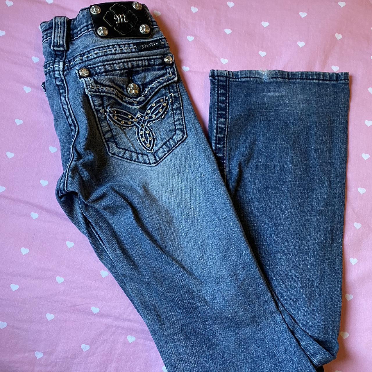 Y2k Miss Me Jeans Y2k Miss Me Low Rise Boot Jeans Depop