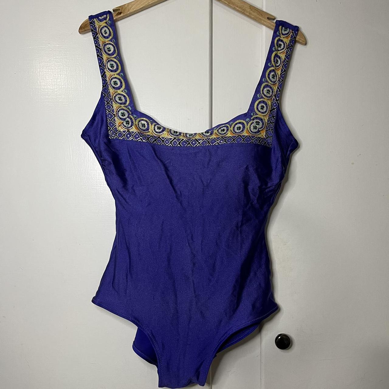 Gottex Womens Purple Swimsuit One Piece Depop 2626