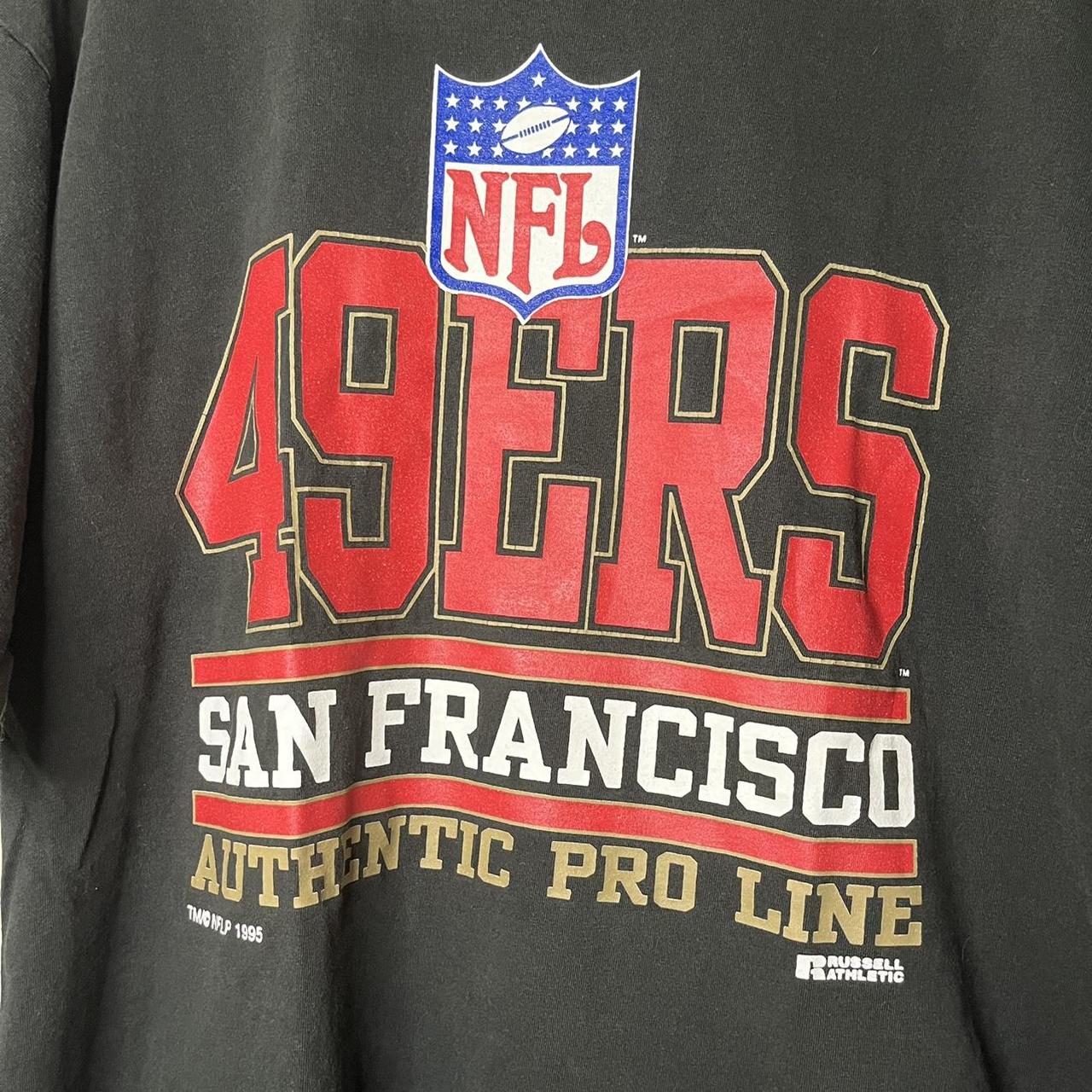 Vintage 1995 San Francisco 49ers Russell Athletic ProLine