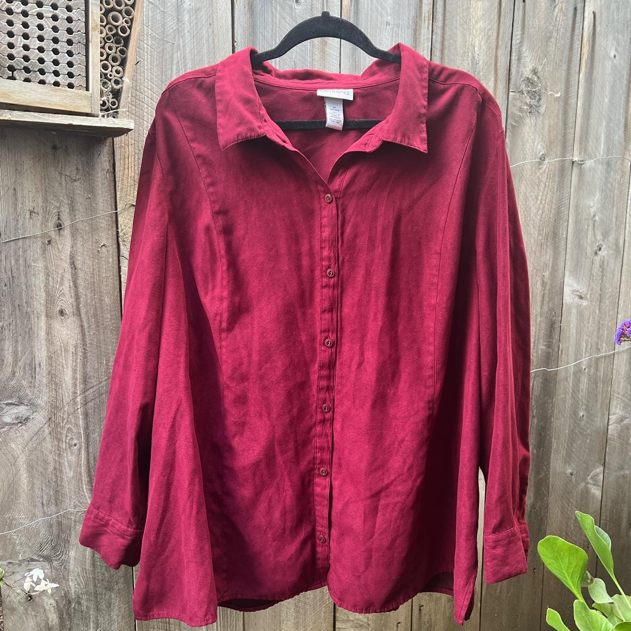 Catherine's Men's Burgundy Shirt