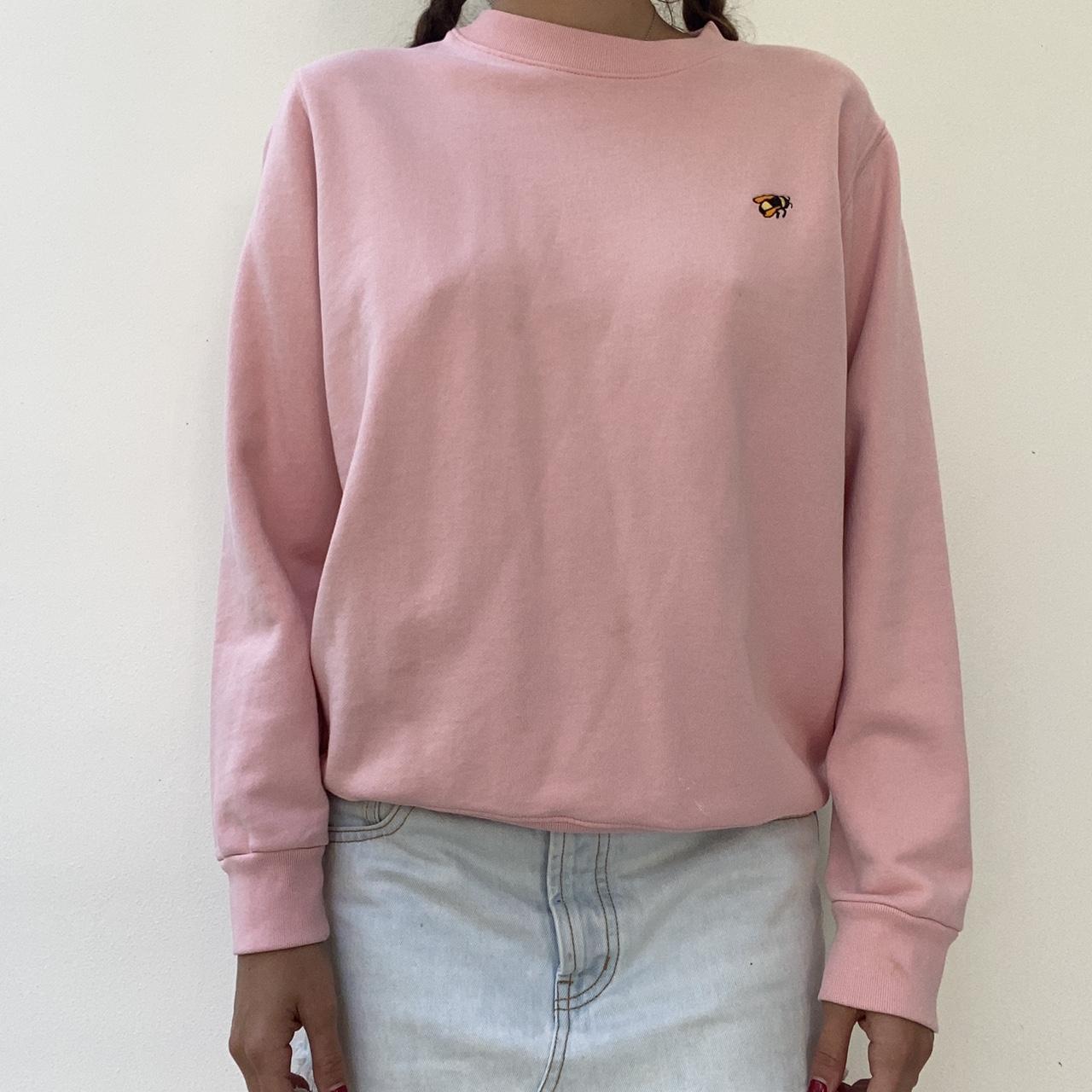 Pink Golf Wang Bee Crewneck Golf Pink Crew Neck Bee Embroidery