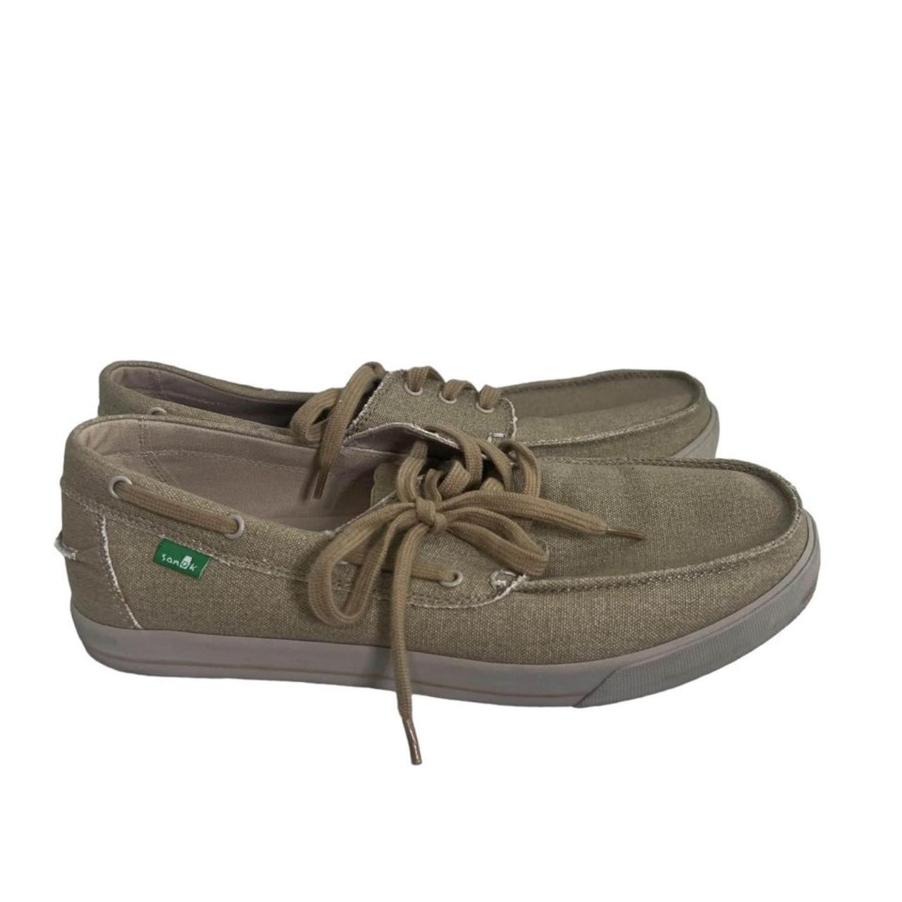 Sanuk leather store boat shoes