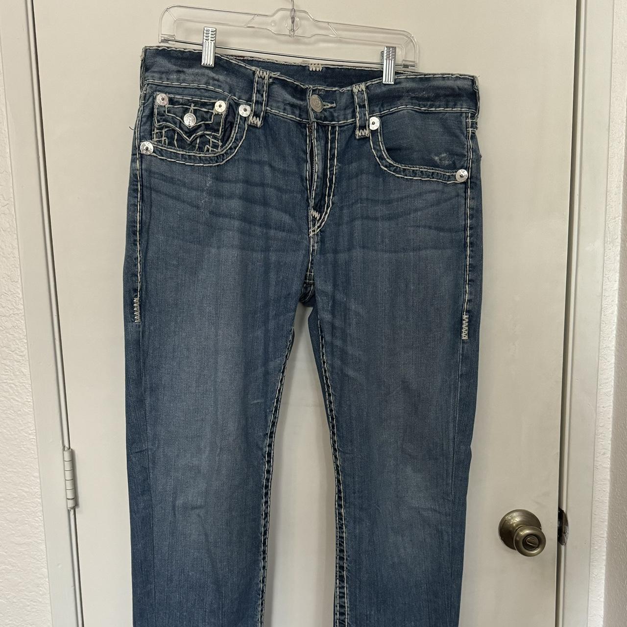 Truey jeans 36”x34”(most likely) Like these a lot... - Depop