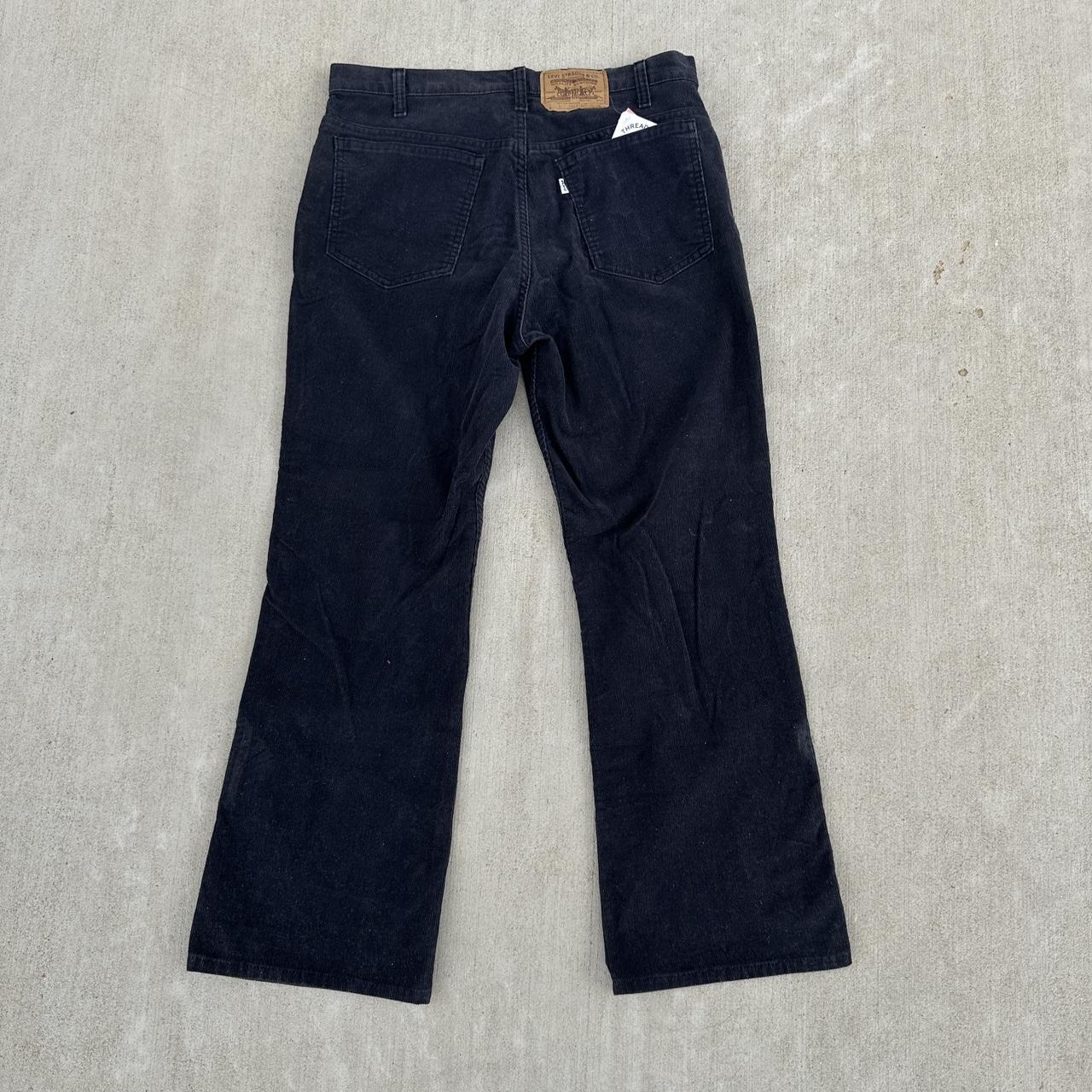 Levi's Men's Blue and Navy Trousers | Depop