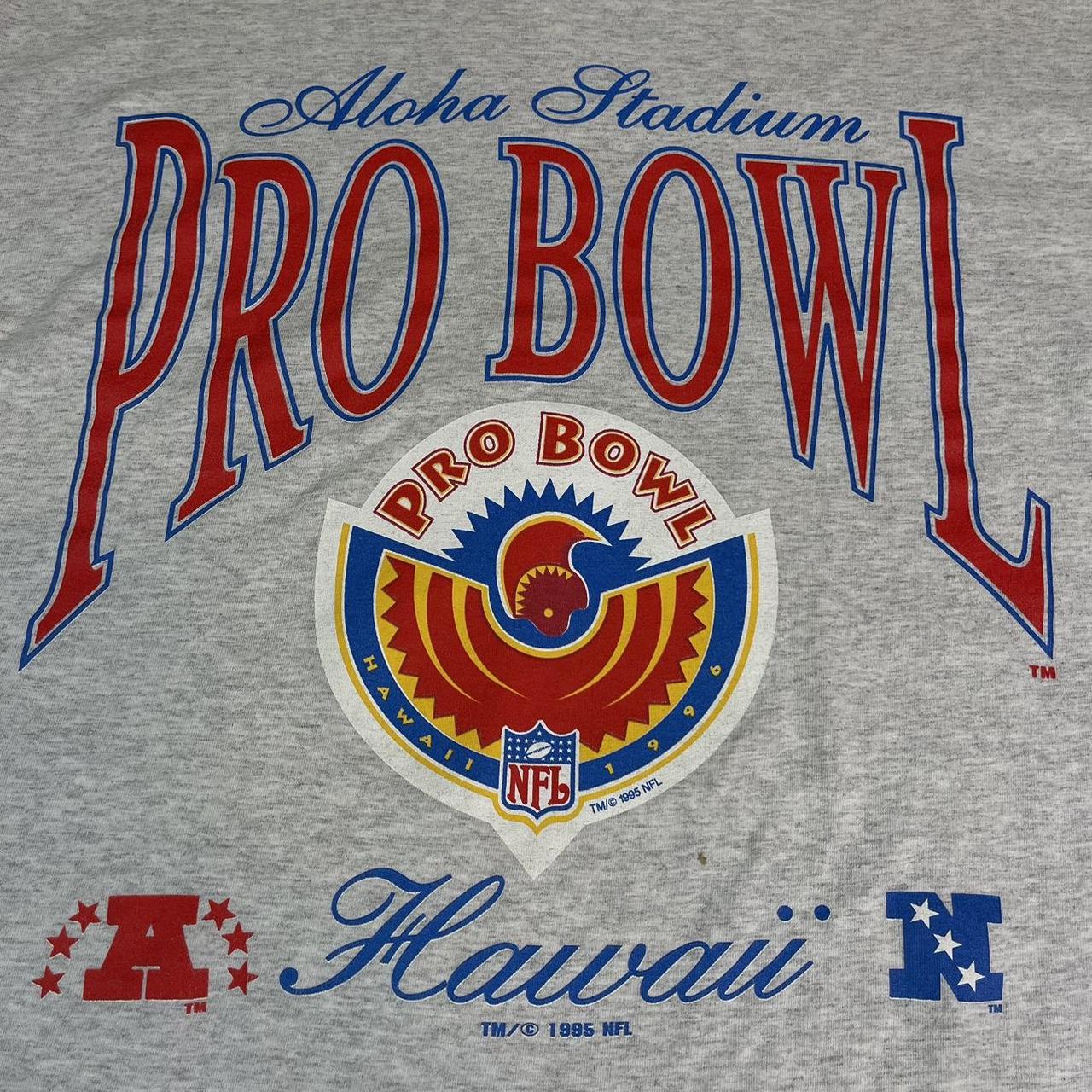 1995 Aloha Stadium Pro Bowl Gray T-shirt 