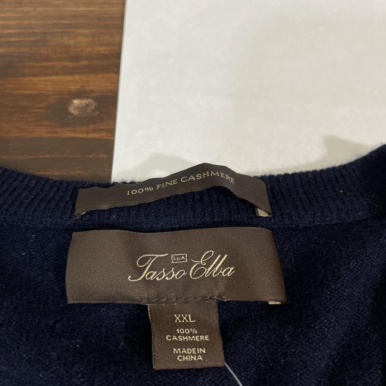 Tasso elba cashmere on sale sweater