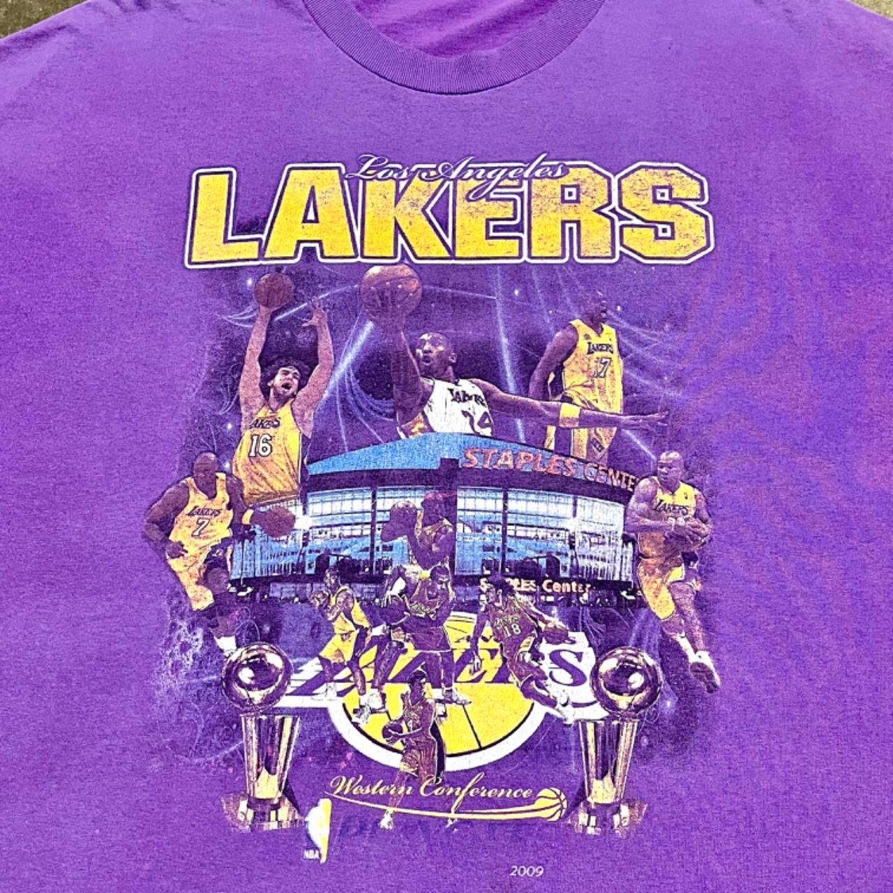 Vintage Lakers Shirt Vintage 00's Los Angeles Laker NBA - iTeeUS