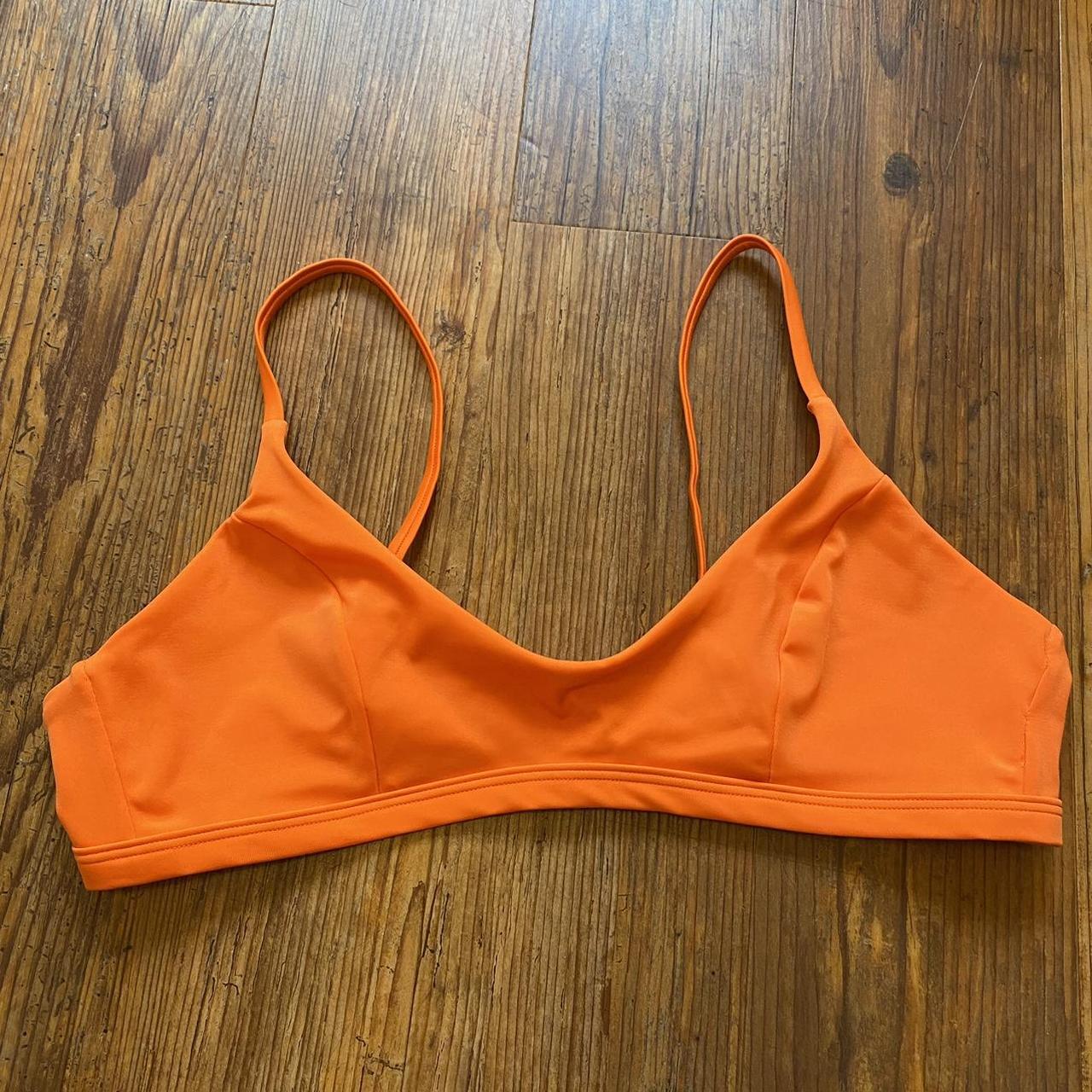 PARADE SCOOP BIKINI TOP size: large originally... - Depop