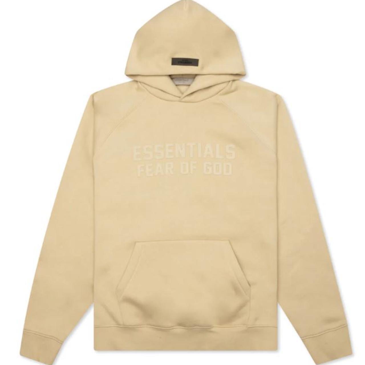 NWT Essentials popular Fear of God hoodie