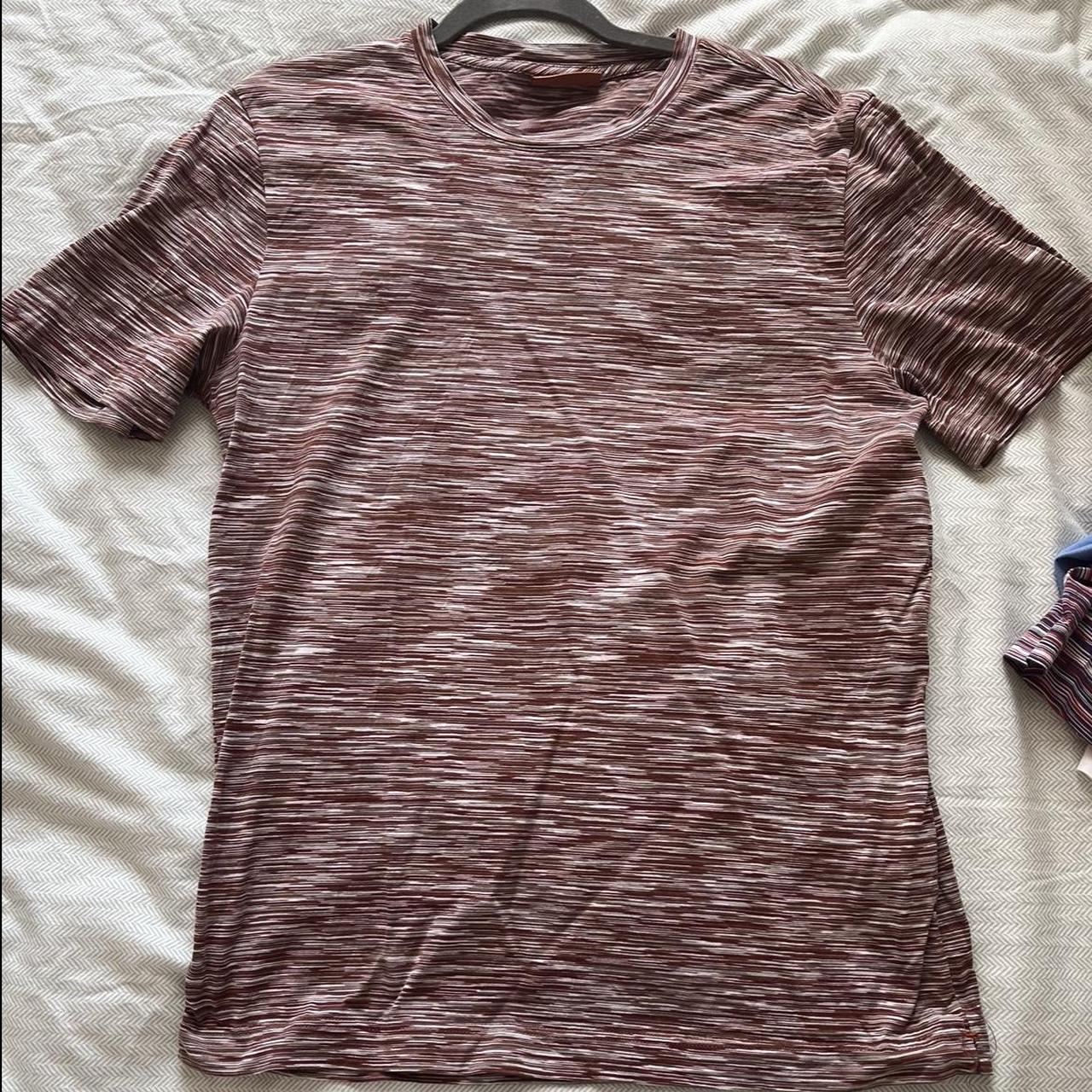 Mens missoni t shirt size medium perfect condition - Depop