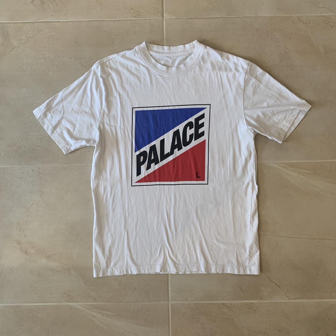 Palace Tri-sticker pack t-shirt. White XL Brand - Depop