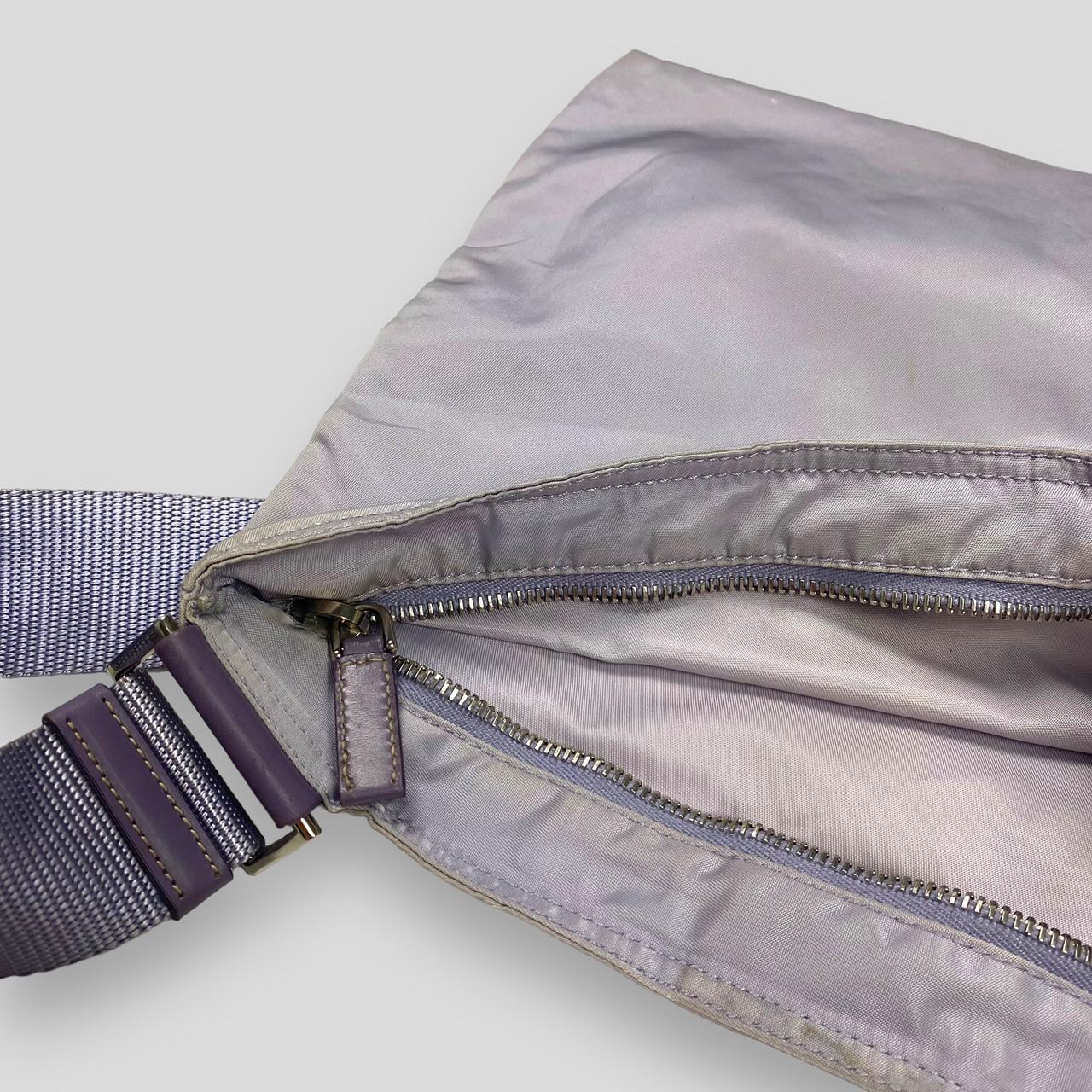 Prada nylon tessuto crossbody mini bag Fuxia with - Depop