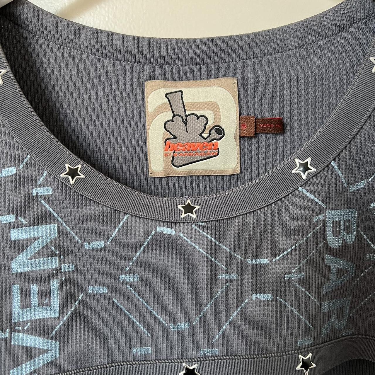 HEAVEN x Barragan cutout baby tee Sooo cute! Brand | Depop