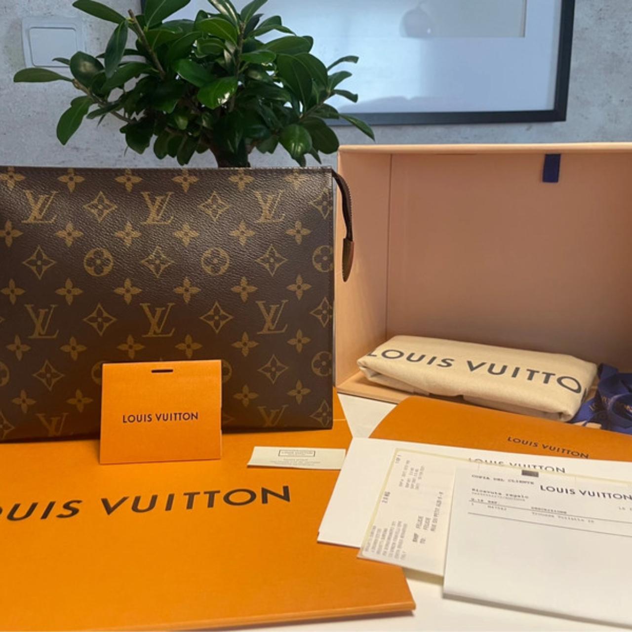 Louis Vuitton Clutch Bag in perfect... - Depop