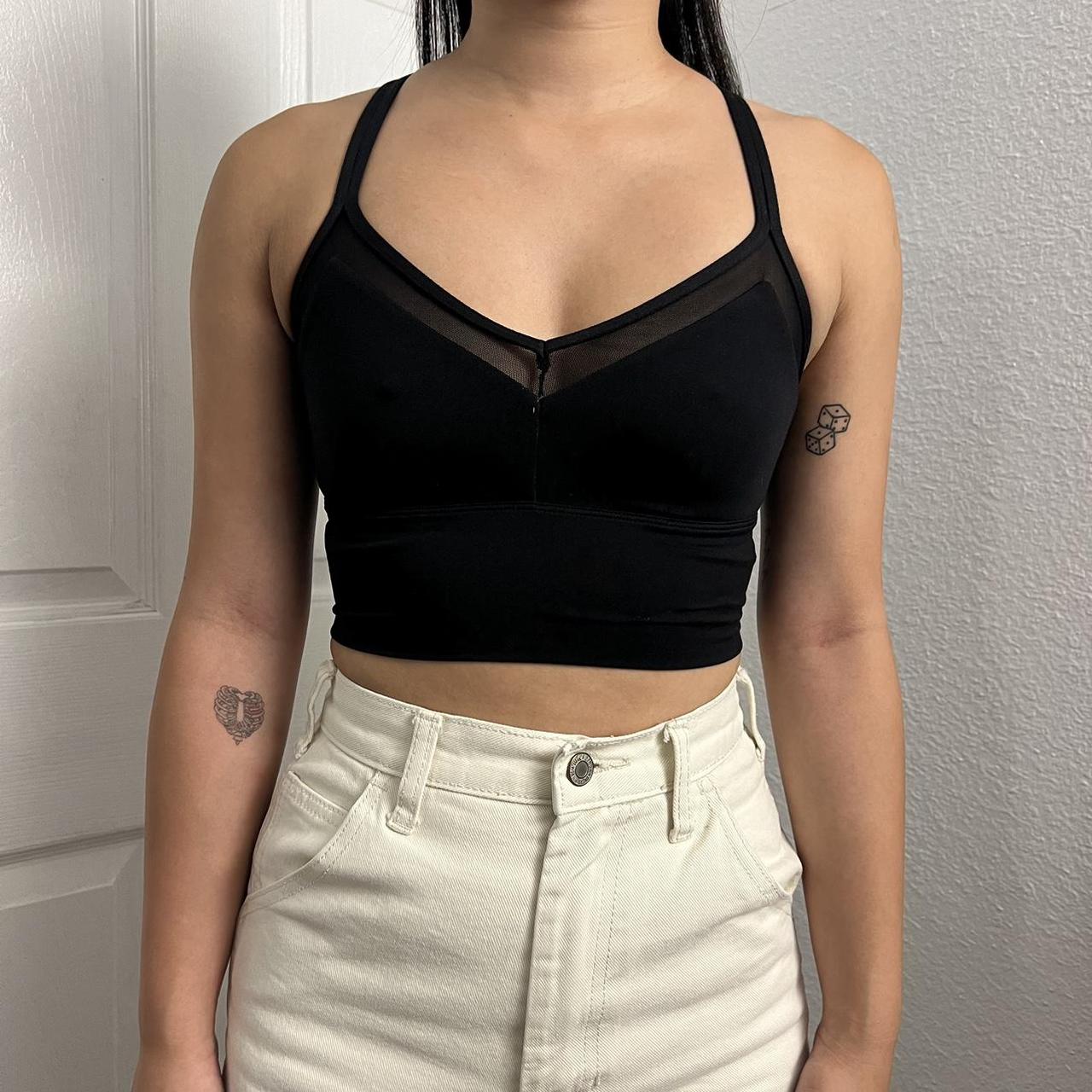 Altiland Padded Cami Sports Bra For Women - Light Support Yoga Cropped Tank