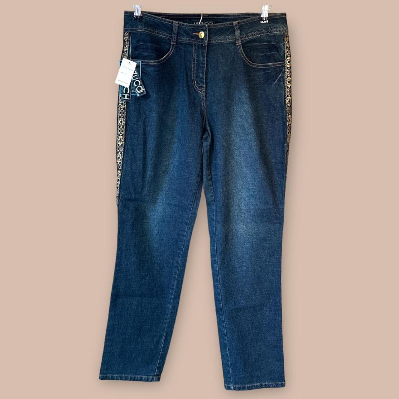 2000s brand new w tags vezucci jeans tagged as size... - Depop