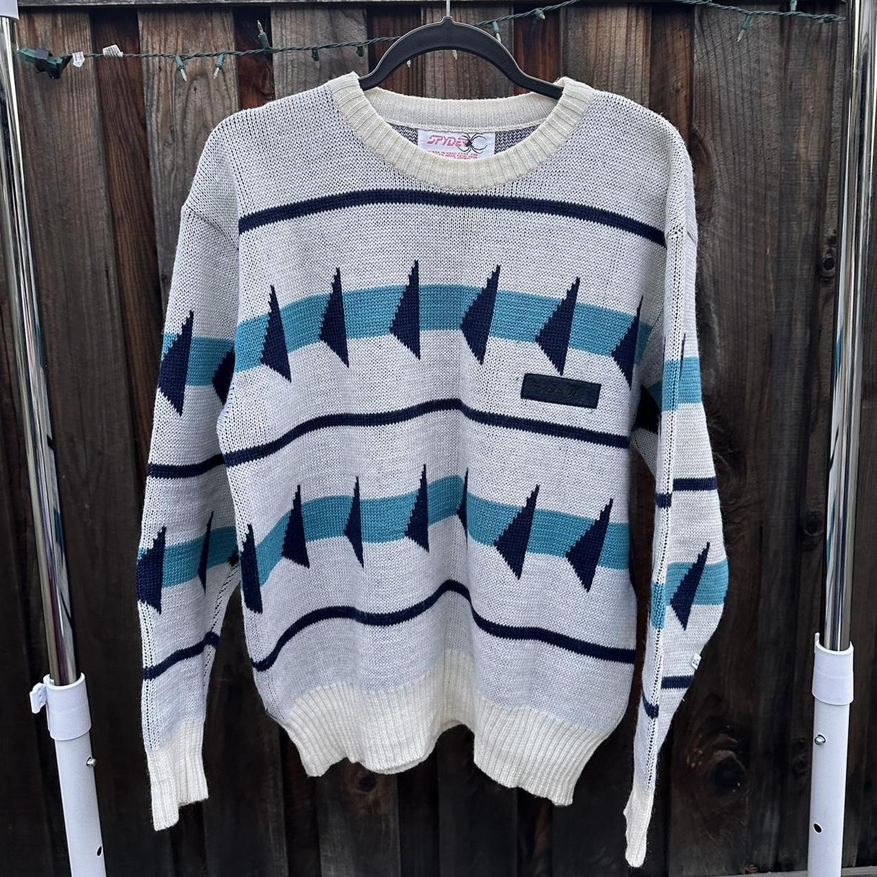 Vintage spyder wool shops sweater