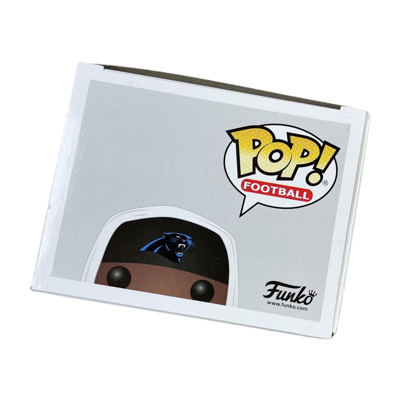 Funko POP NFL: Cam Newton (Panthers White) - Depop