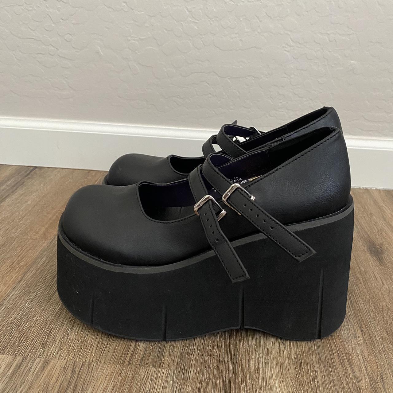 demonia kera 08 women’s size 9, never worn paypal... - Depop