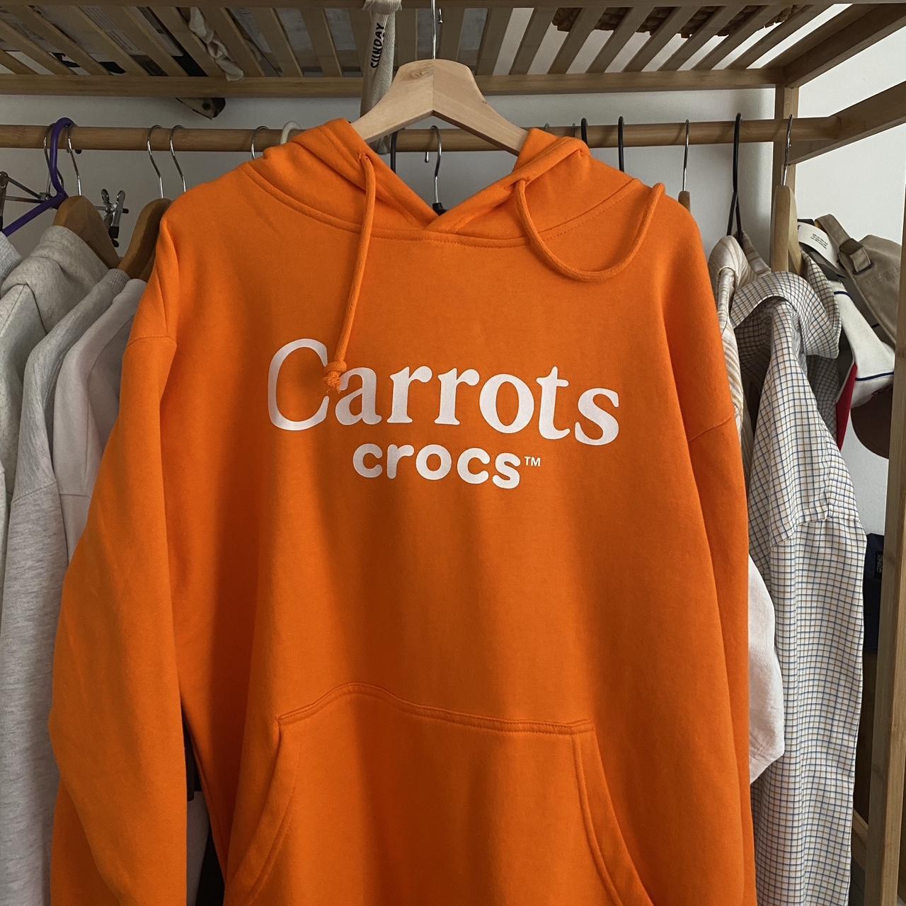 Anwar Carrots X Crocs hoodie Super warm and like... Depop