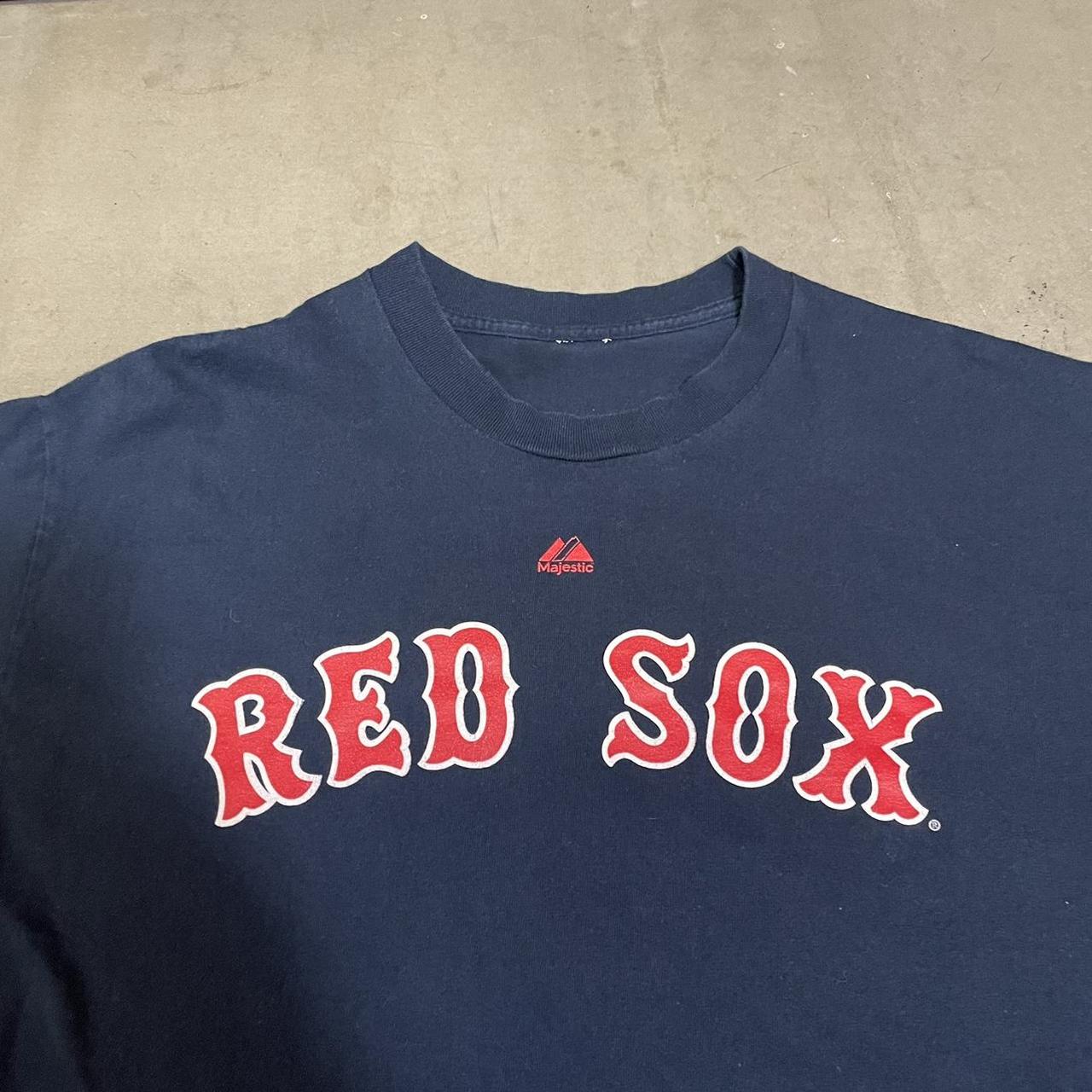 Boston Red Sox Jacoby Ellsbury Majestic T-Shirt - Depop