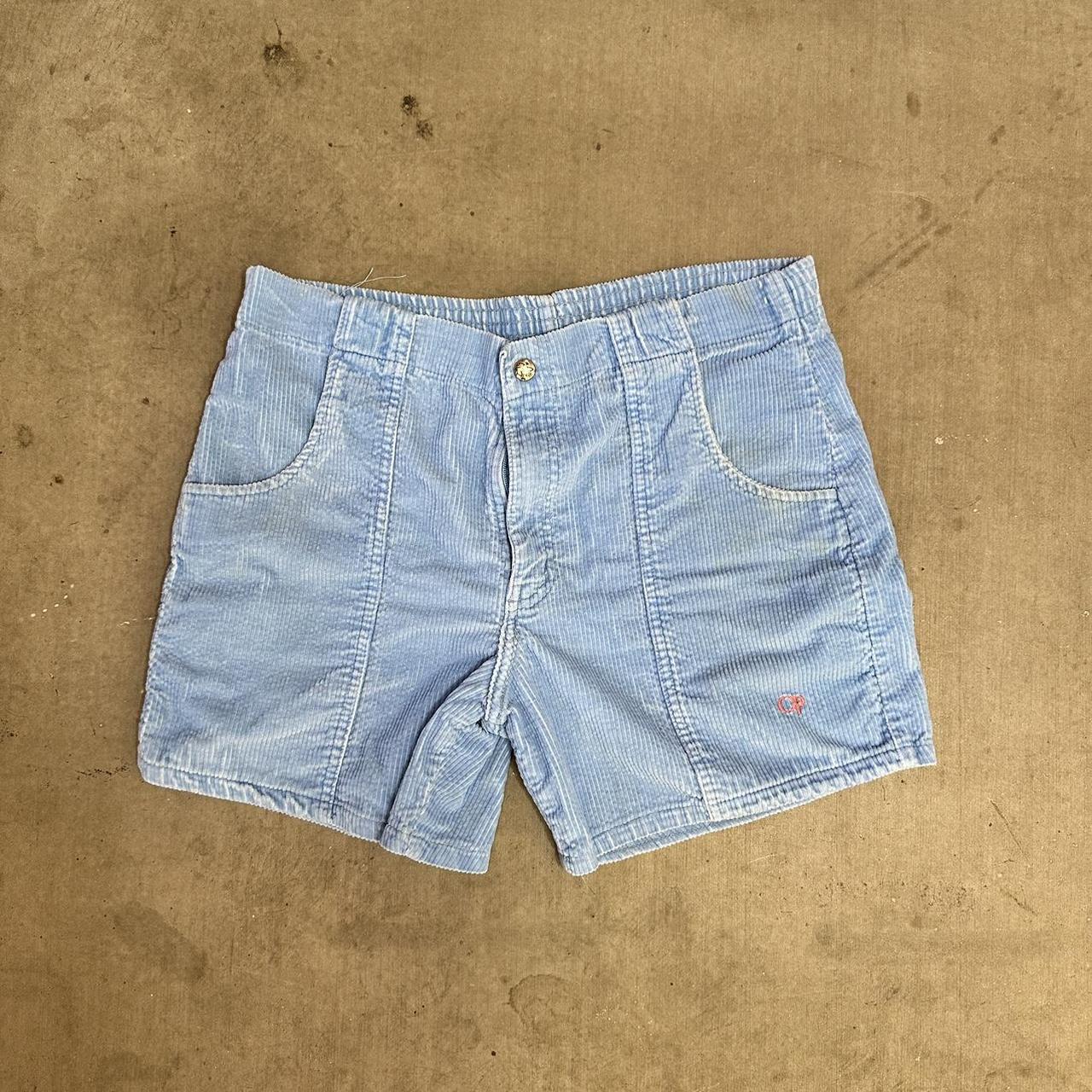 Vintage OP Corduroy 80s Short Shorts Size 32-33,