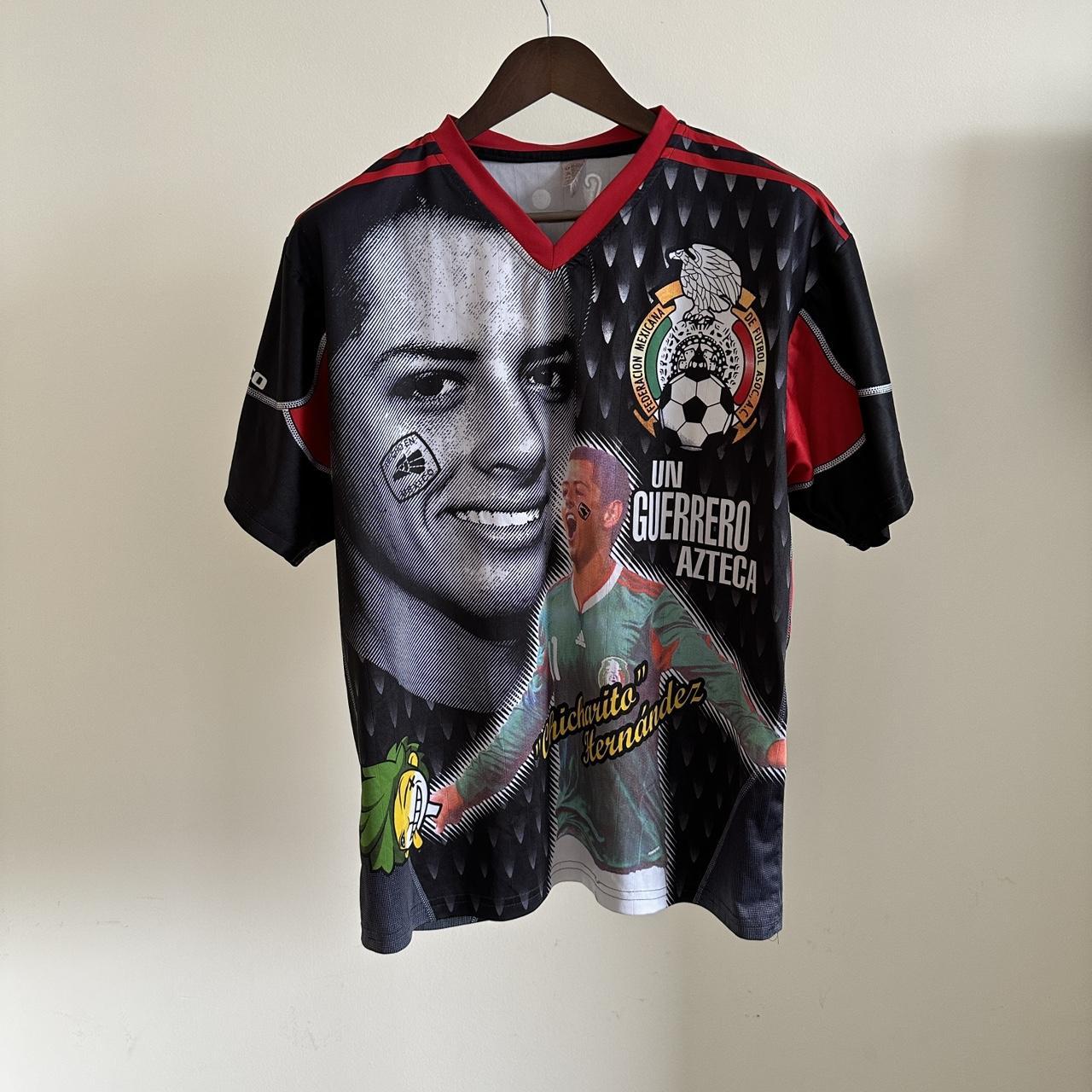 Chicharito Mexico Soccer Jersey Rap Shirt AOP Depop
