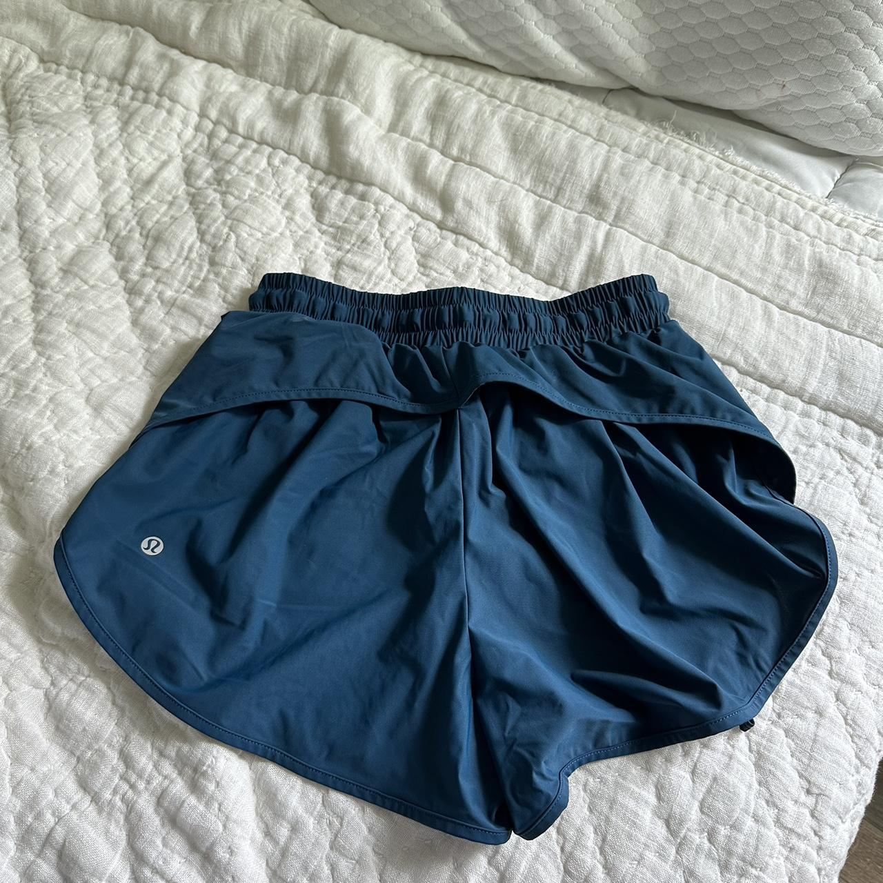 Fake Lululemon shorts- never worn feels like the... - Depop