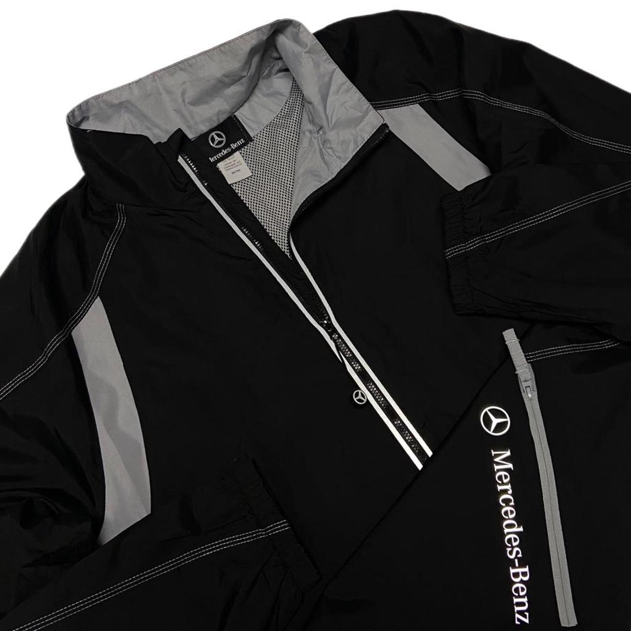 Brand New Mercedes-Benz Light Jacket Windbreaker... - Depop