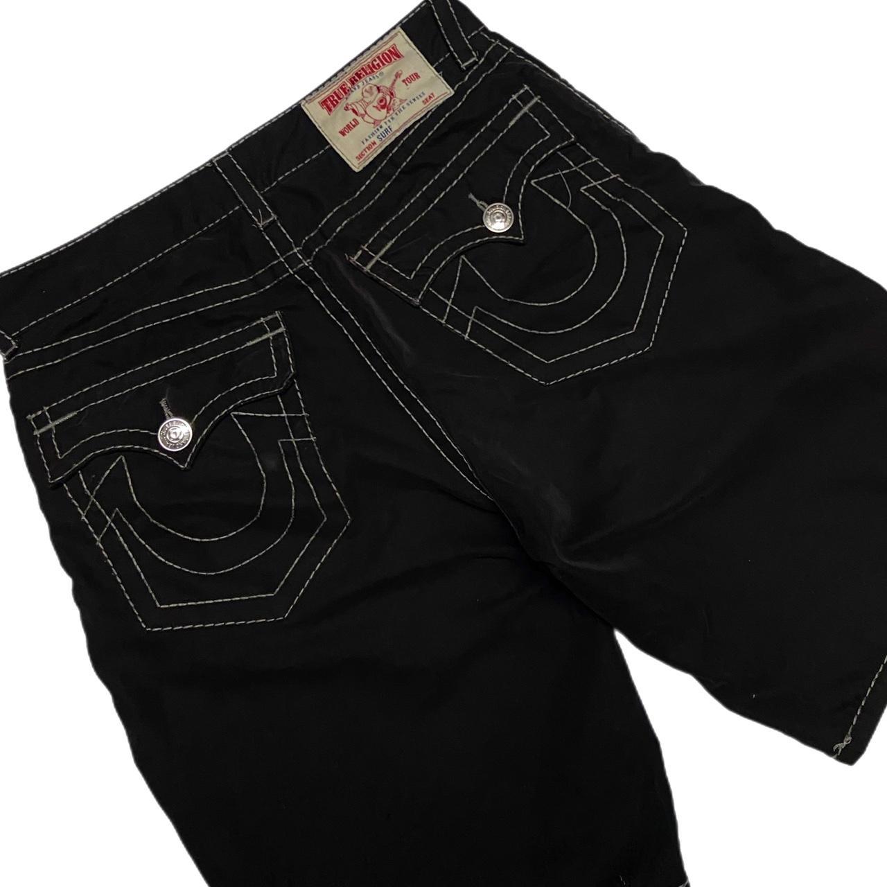 True Religion Board Shorts Swim Trunks Shorts Wide... Depop