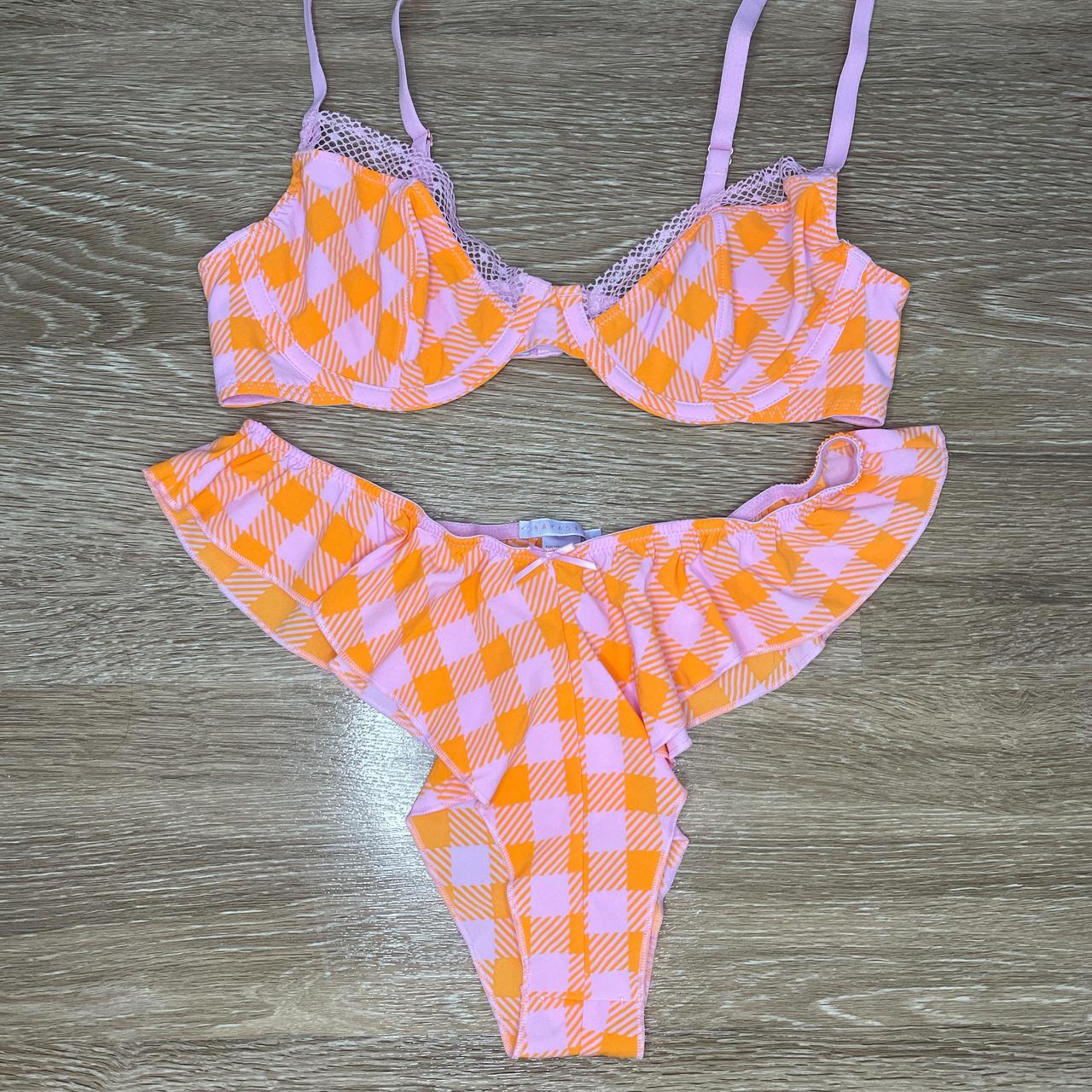 Savage X Fenty Bra & Underwear Set Size small… - Depop