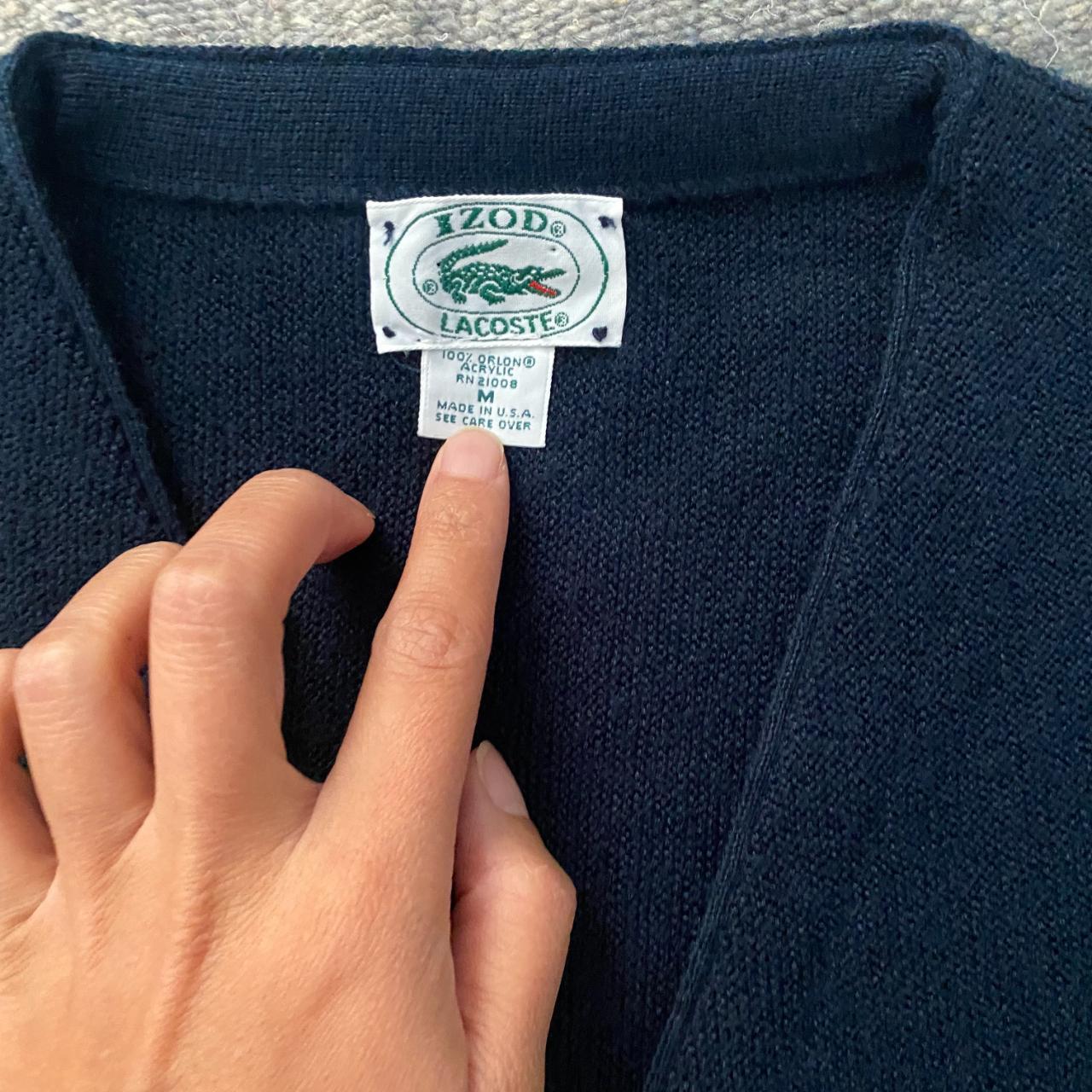 🐊 Vintage 60s/70s Izod Lacoste Navy... - Depop