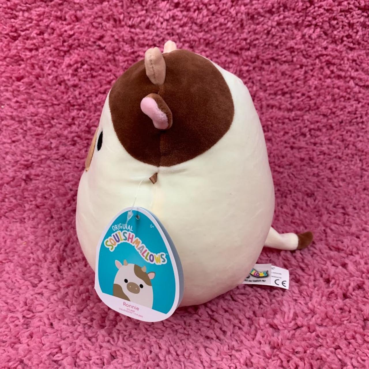 Ronnie Cow Squishmallow 8in New with tags, in... - Depop