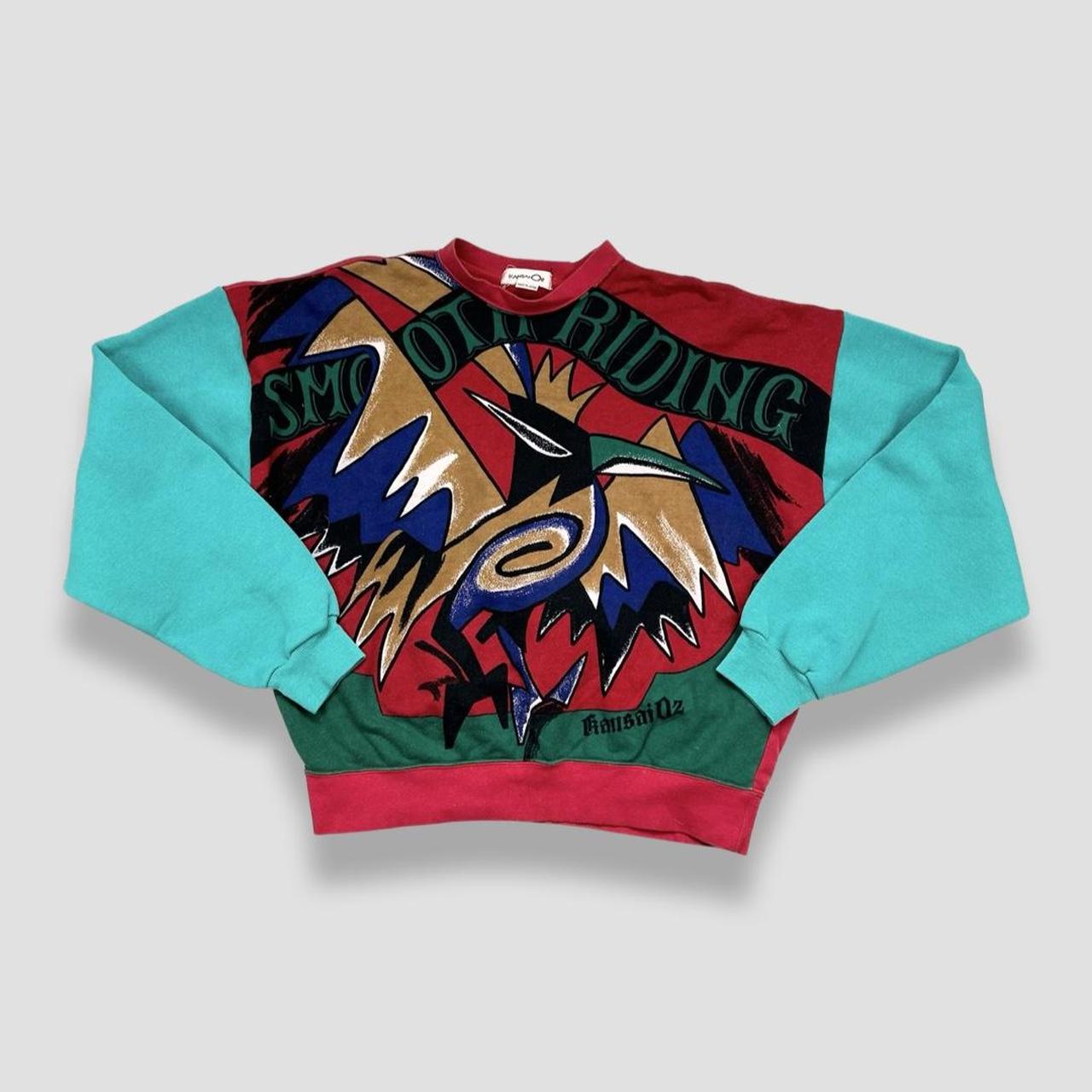Kansai Yamamoto Bird Sweatshirt, 1980s