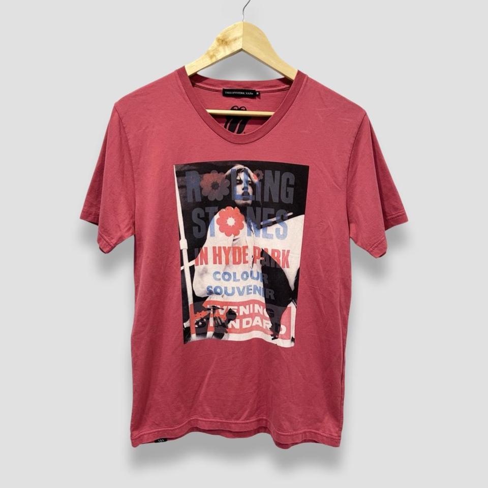 HYSTERIC GLAMOUR x THE ROLLING STONES shirt Tagged a 