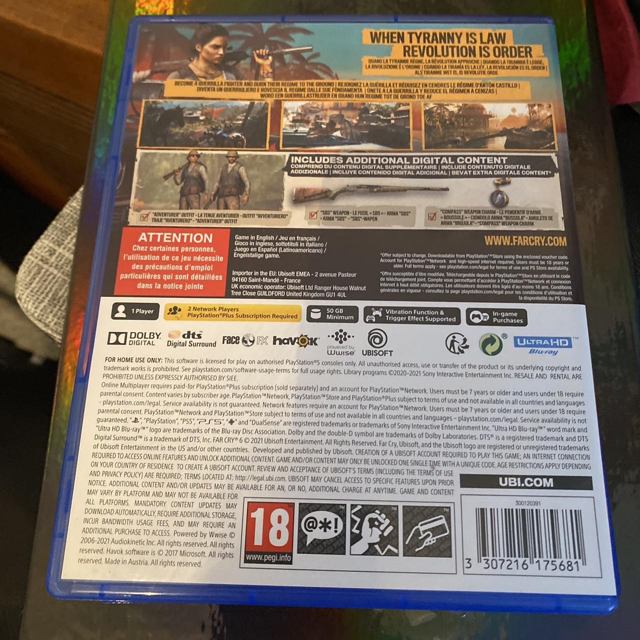 Far cry PS5 game, PlayStation, good condition - Depop