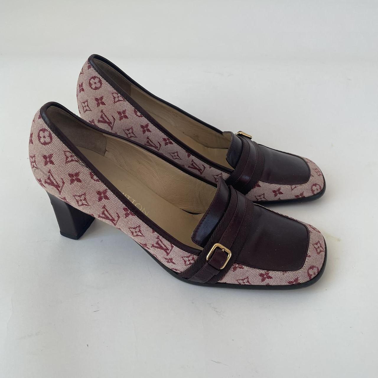Used vintage Louis Vuitton heels - Depop