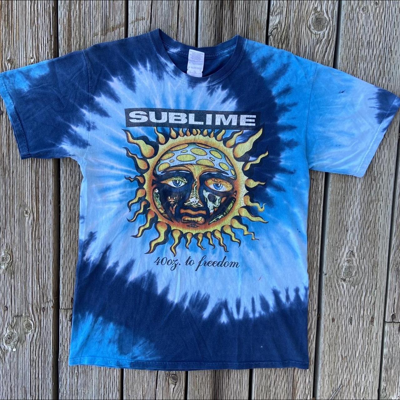 Sublime 40 oz to freedom tee 🍻 - Dope tie dye color... - Depop