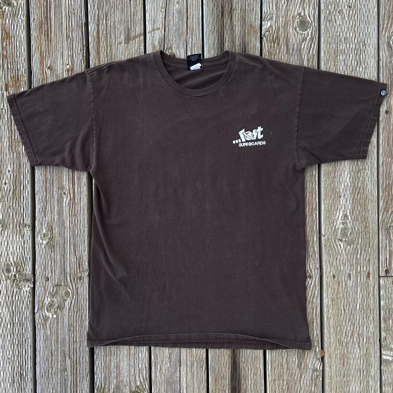 Lost Ink Men's Brown T-shirt (2)