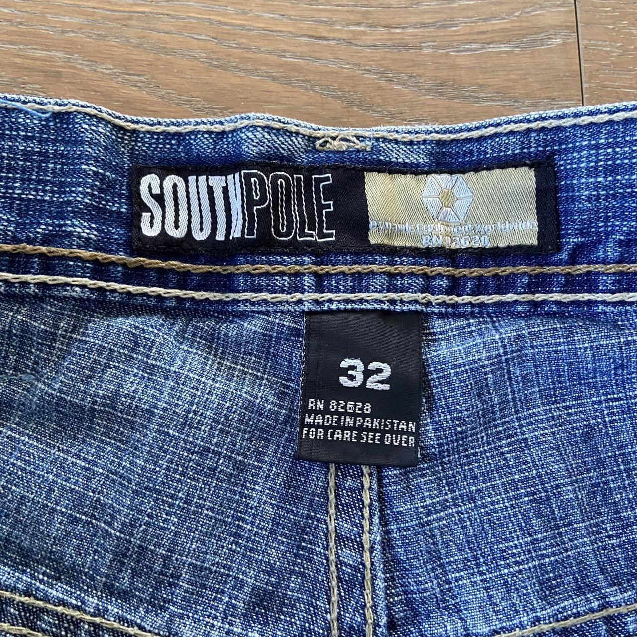 Southpole Men's Blue Shorts | Depop