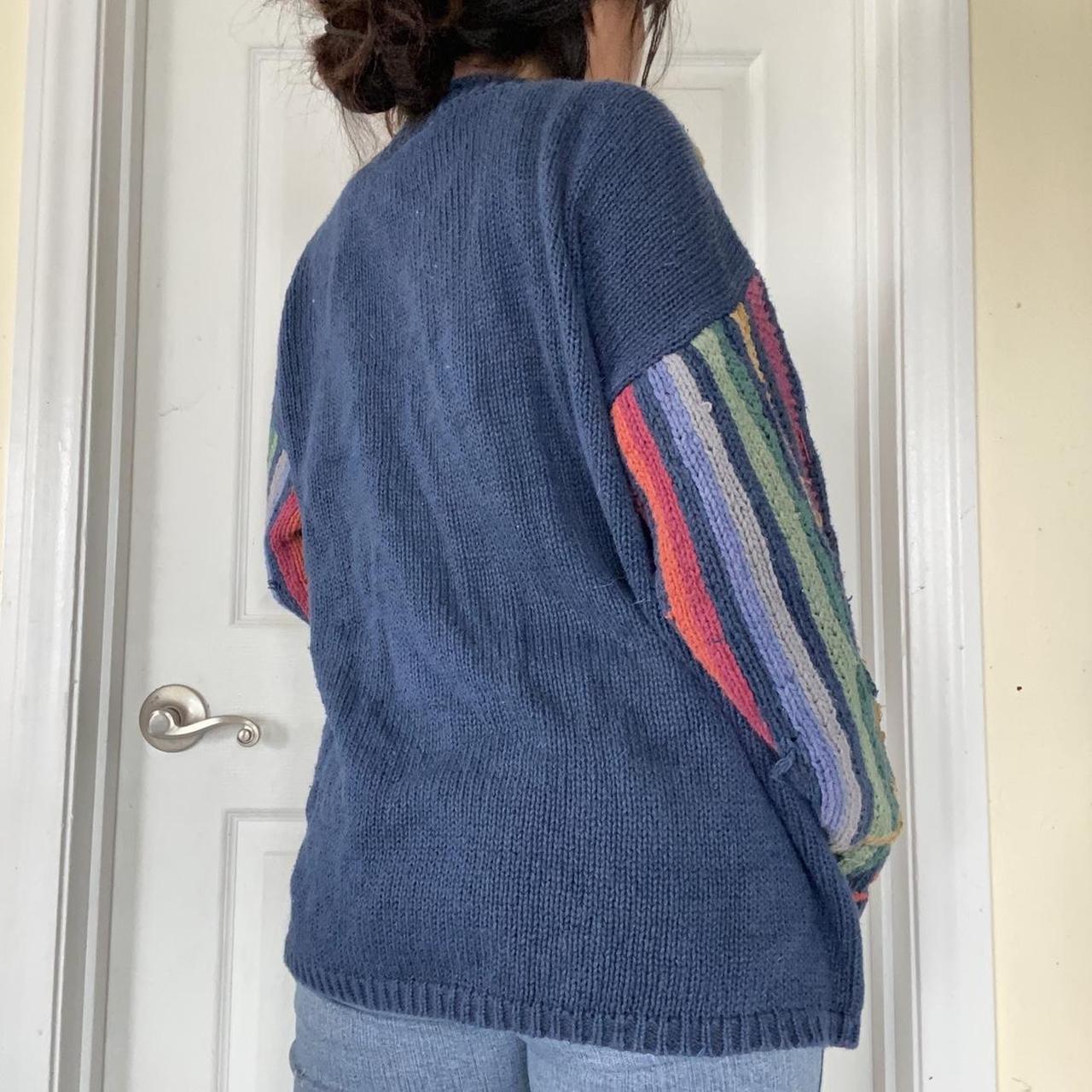 Impo Women's Blue and Orange Jumper (5)