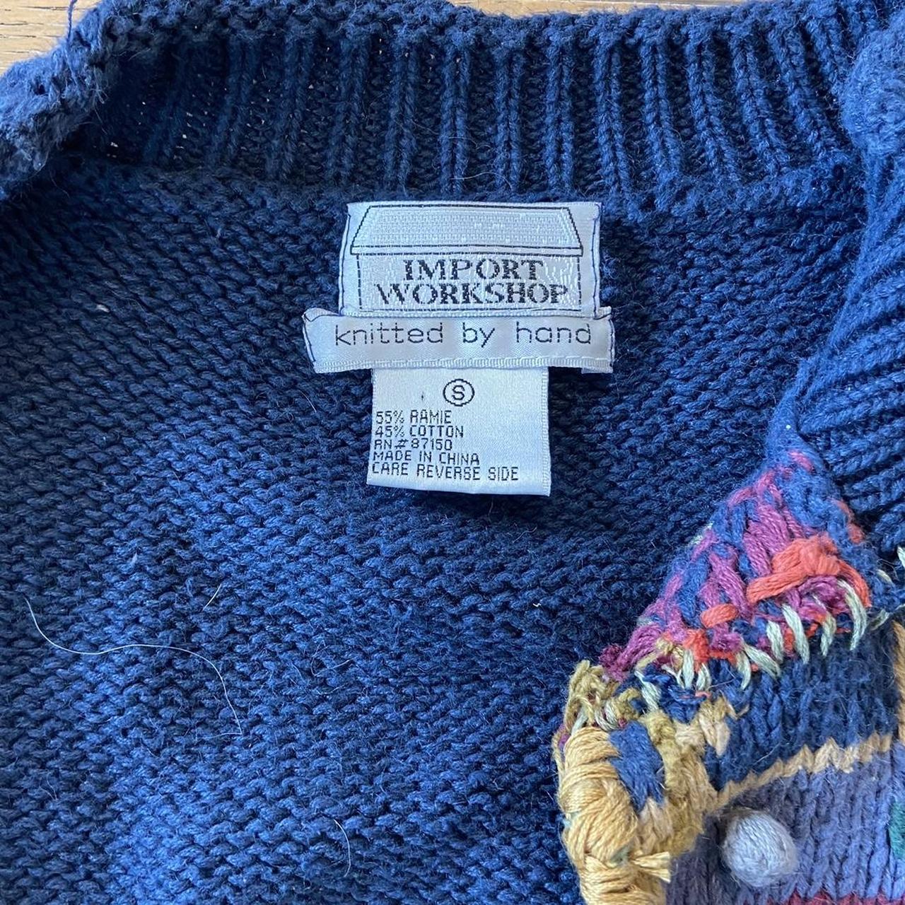 Impo Women's Blue and Orange Jumper (8)