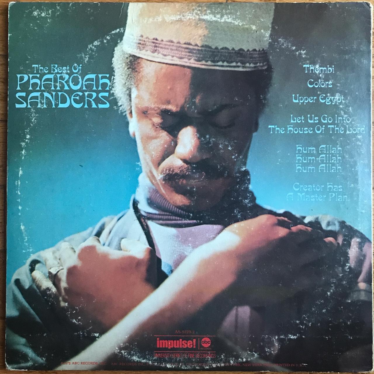 Pharoah Sanders Best Of Pharoah Sanders double album... Depop