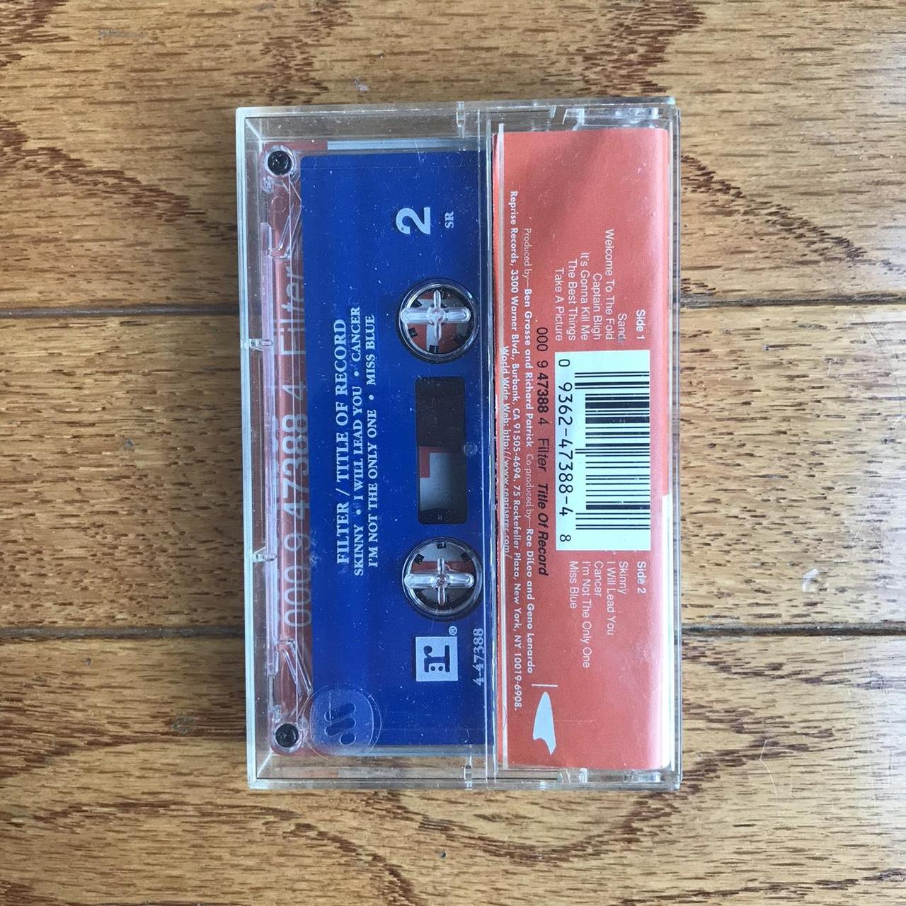 Filter Title Of Record cassette tape. $5 shipping,... - Depop