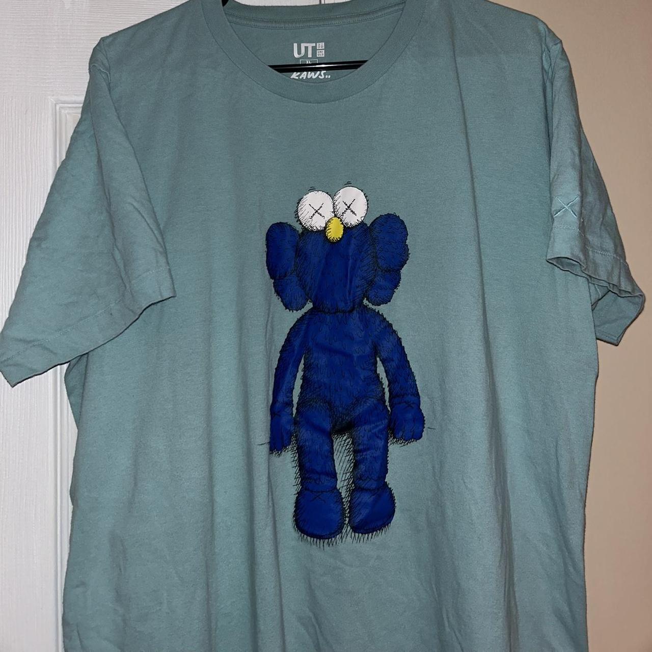 Uniqlo 2024 X Kaws Blue BFF Shirt XL