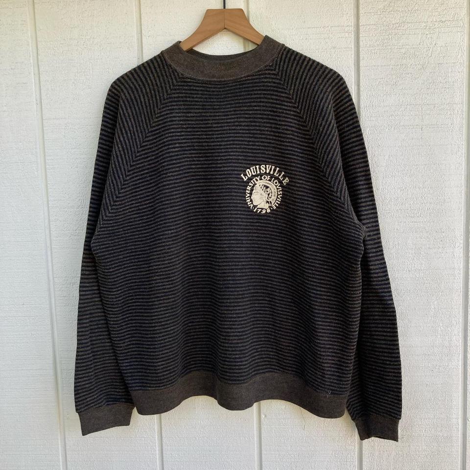 Vintage 80s University Of Louisville Knit - Depop