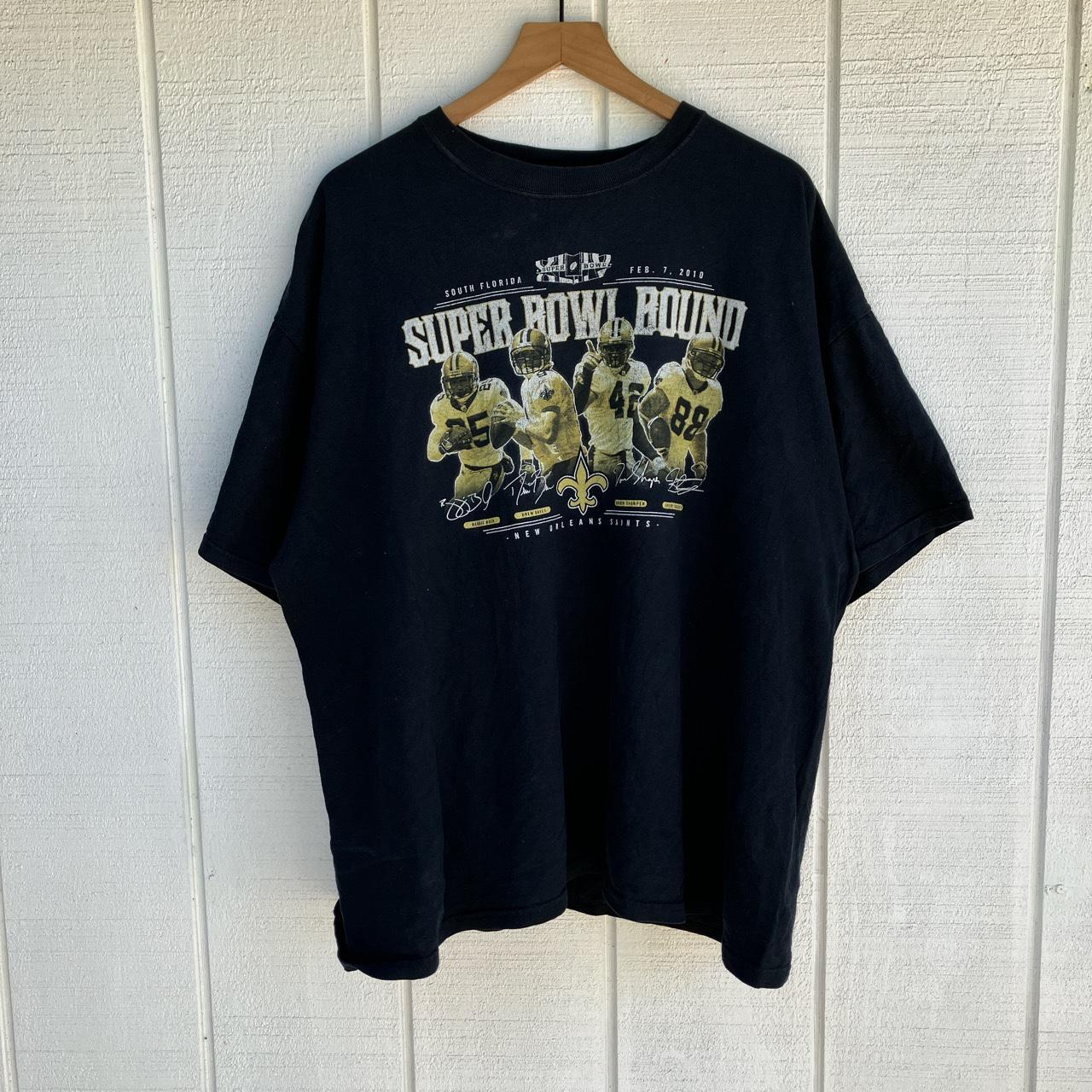 VTG Y2K Reebok New Orleans Saints Super Bowl XLIV - Depop