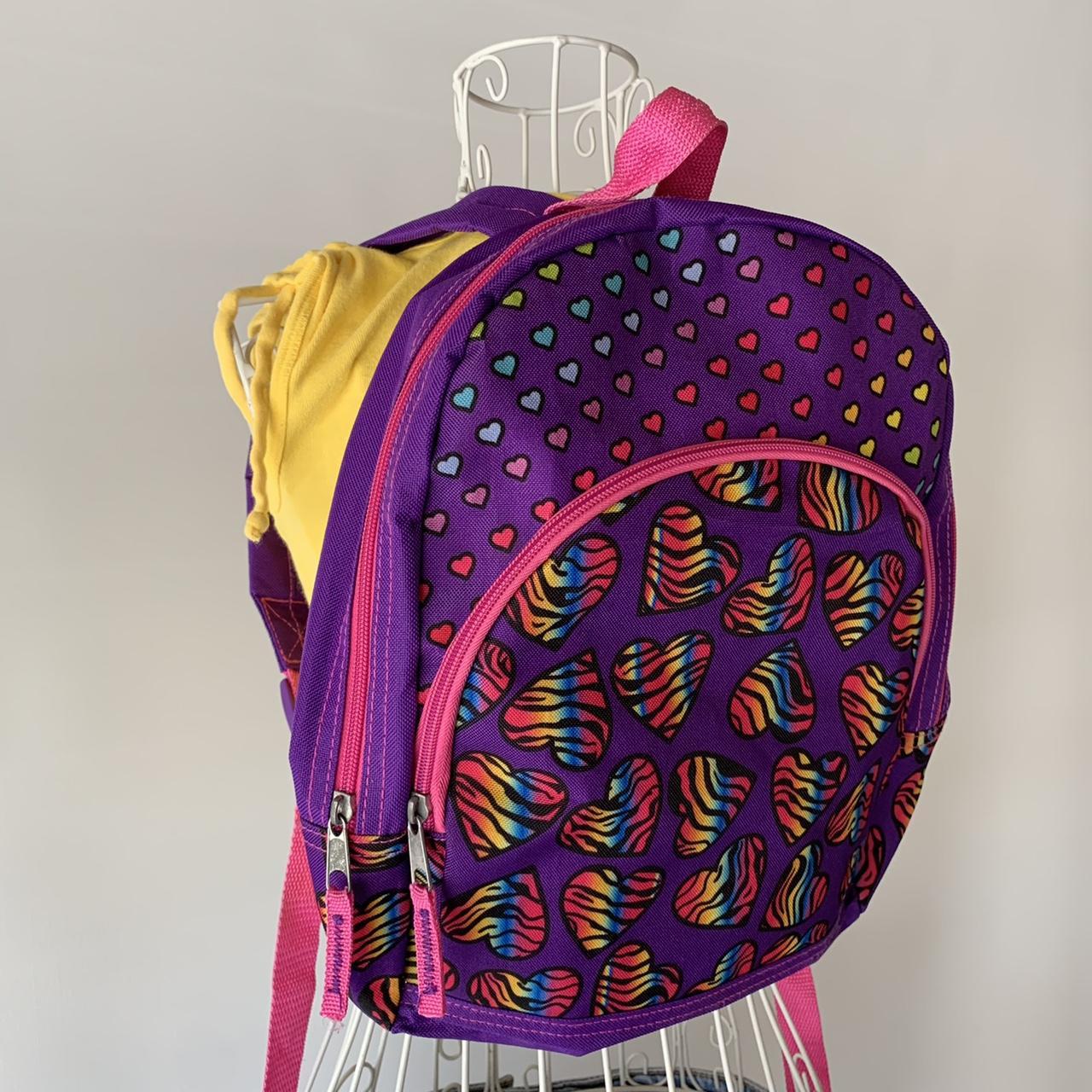Y2K rainbow backpack It’s giving Lisa Frank 😍... Depop