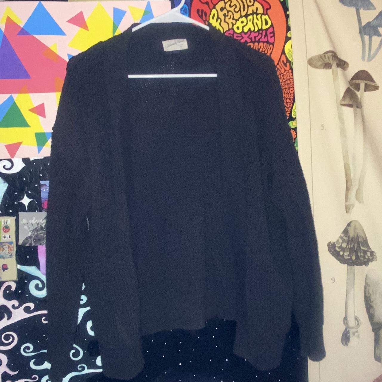 gray knit cardigan from target size small in... Depop