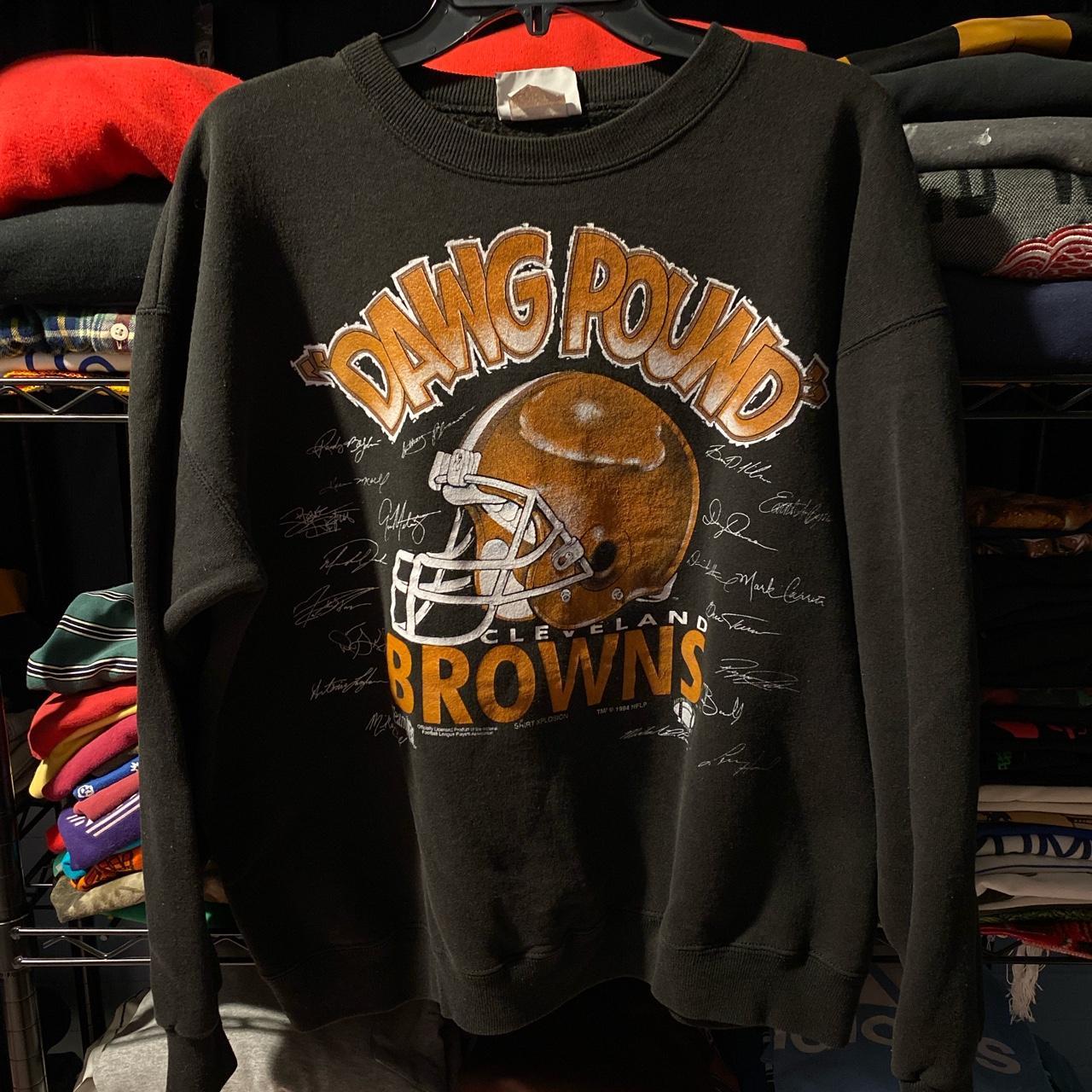 Vintage 90s Cleveland Browns Dawg Pound Crewneck